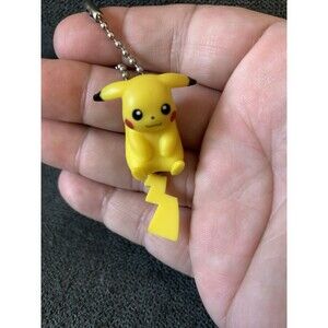 Pokemon Pikachu 1.5" gacha keychain figure toy Bandai New Gashapon US Seller